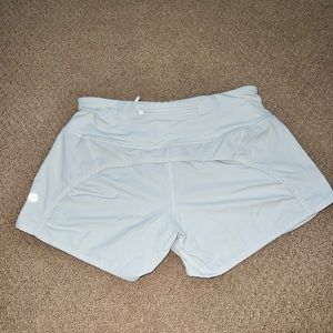 These are white lululemon shorts!